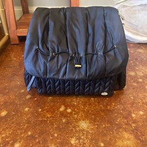 Happ Brand Black Quilted Baby Bag